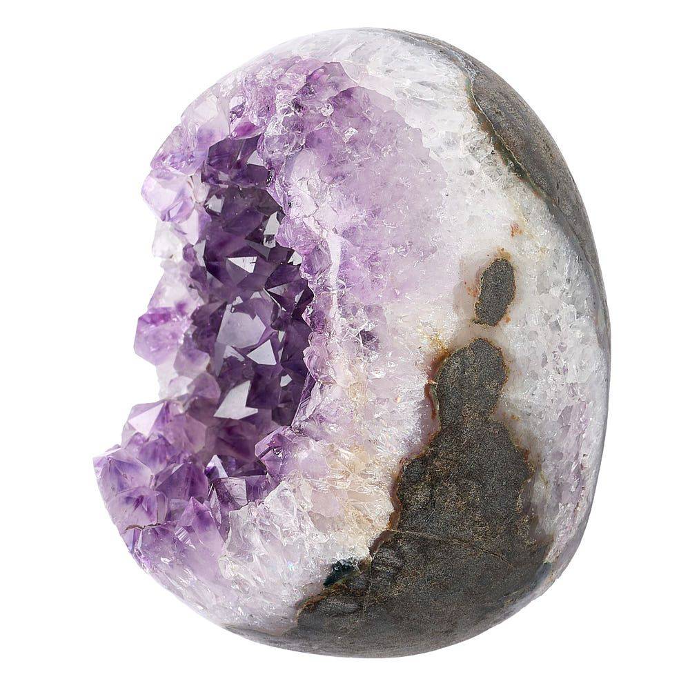 Amethyst Crystal Geode Egg - Crystal Nest