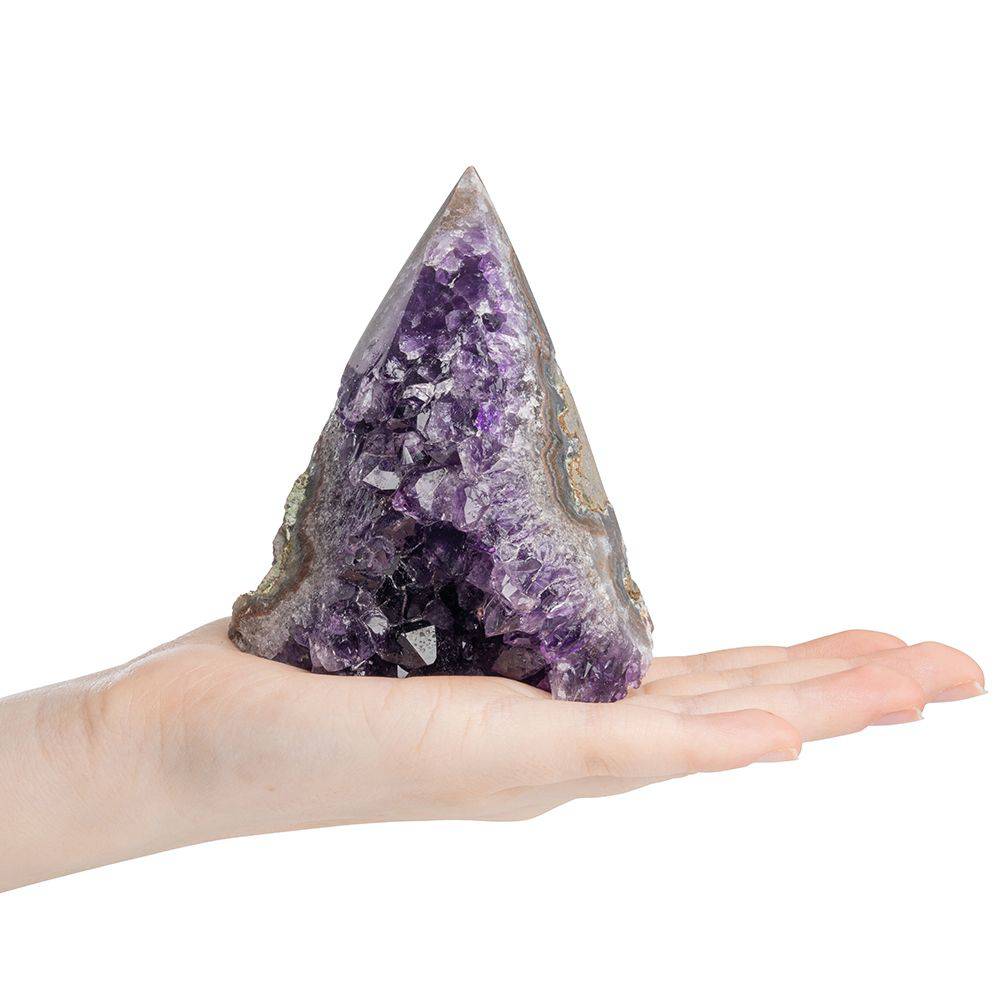 Amethyst Polished Top Point - Crystal Nest