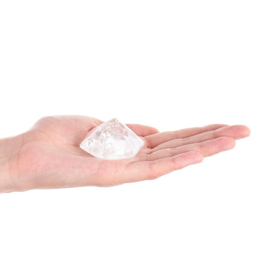 Polished Quartz Star Diamond - Crystal Nest