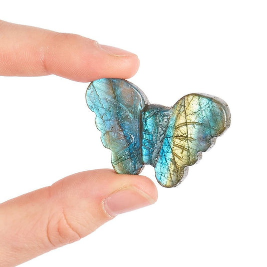 Labradorite Crystal Butterfly | Transformation & Protection Gemstone - Crystal Nest