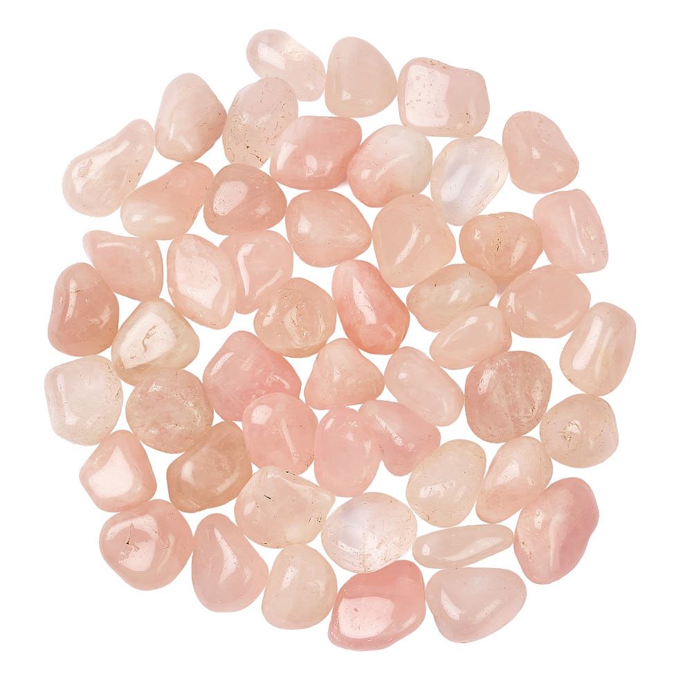 Rose Quartz Tumblestone - Medium - Crystal Nest
