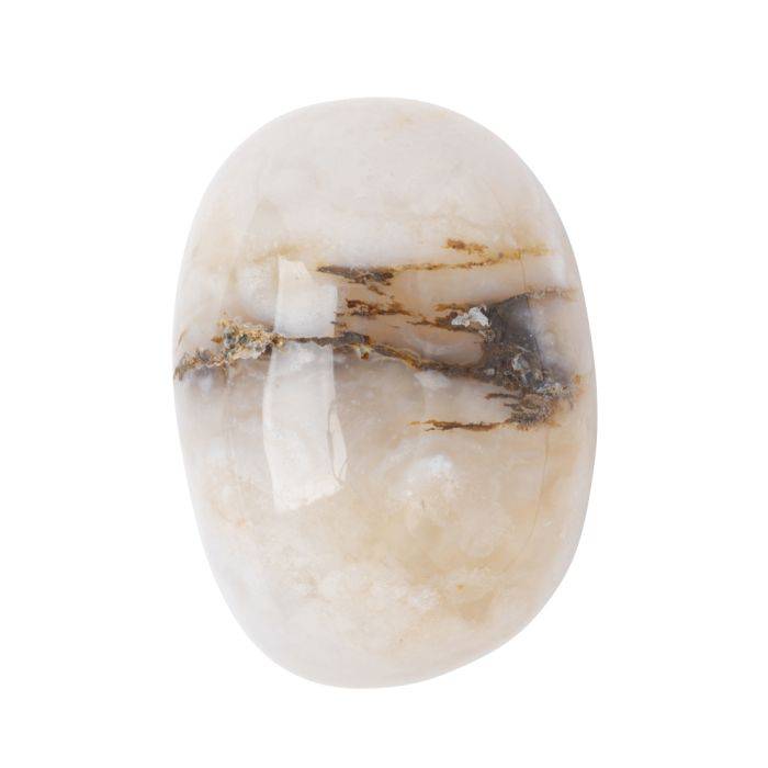 Flower Agate Tumblestone - Medium - Crystal Nest