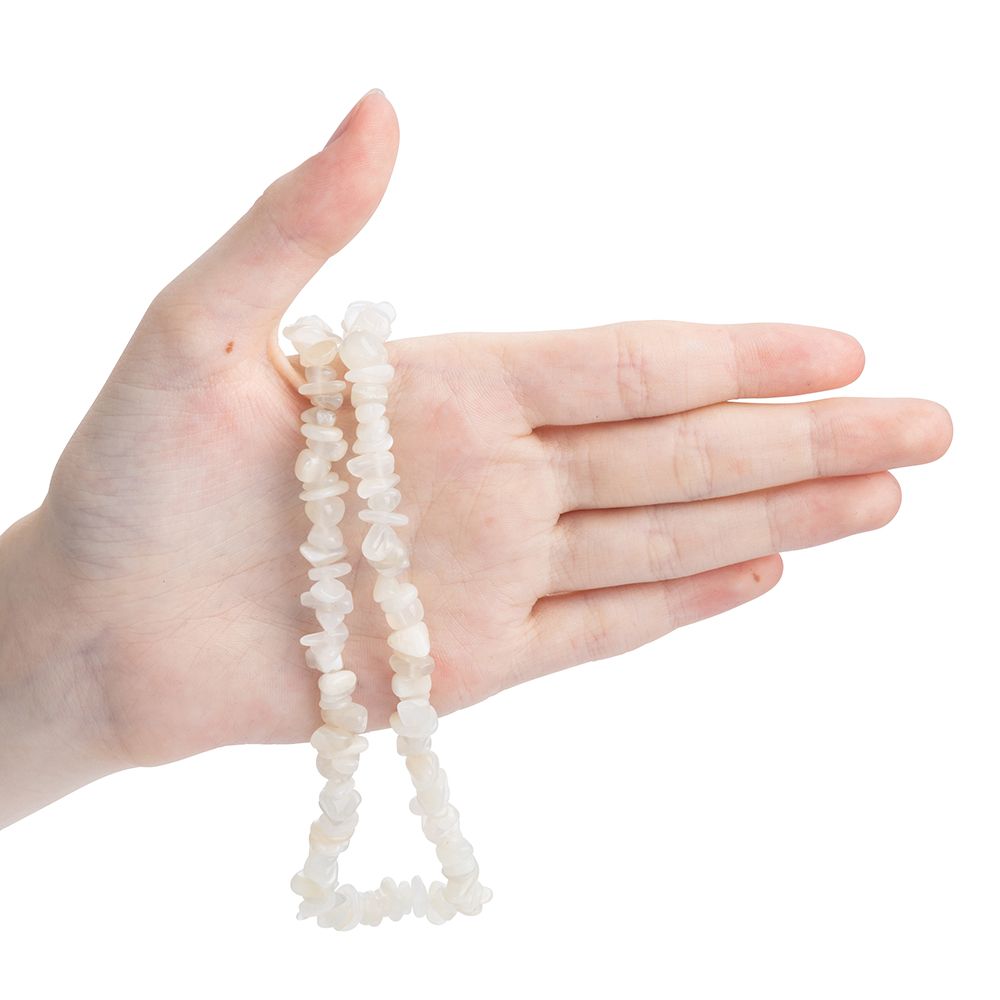 Moonstone Crystal Chip Necklace - Crystal Nest