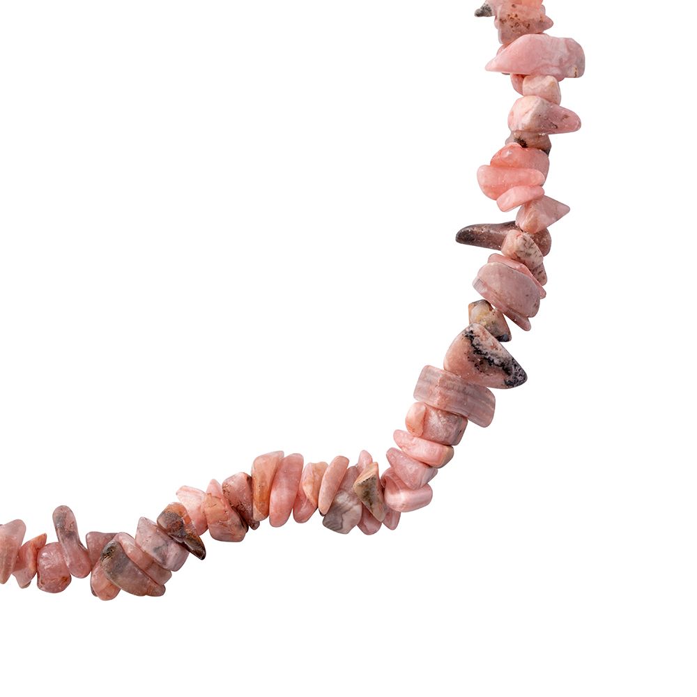 Rhodochrosite Crystal Chip Necklace - Crystal Nest