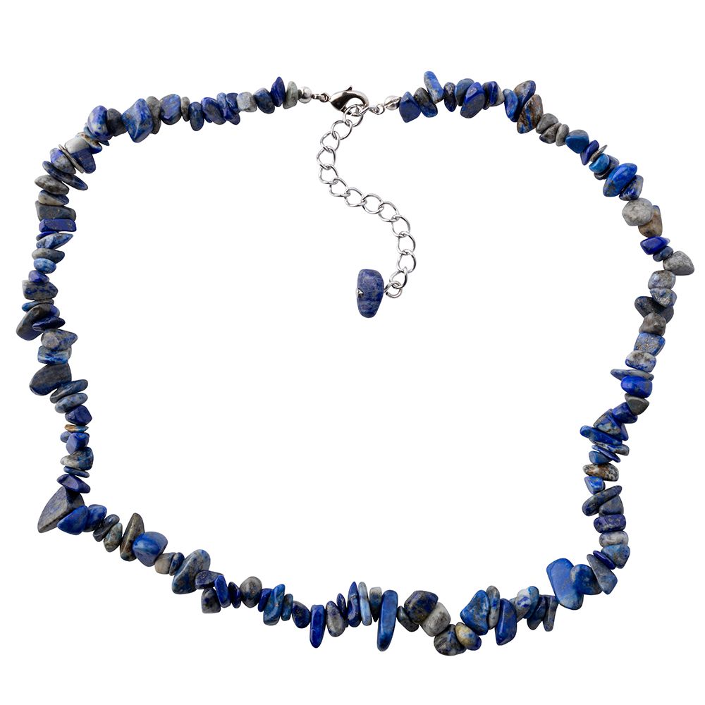 Lapis Lazuli Crystal Chip Necklace - Crystal Nest