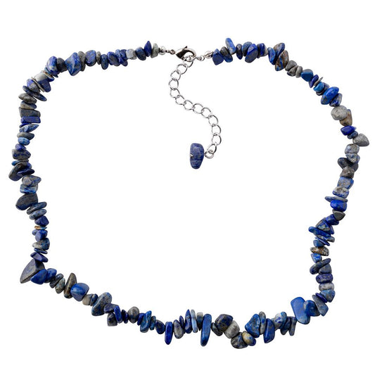Lapis Lazuli Crystal Chip Necklace - Crystal Nest