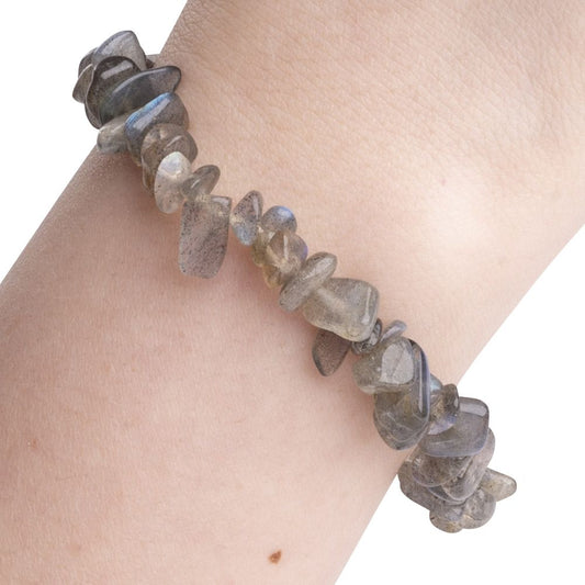 Labradorite Crystal Chip Bracelet - Crystal Nest
