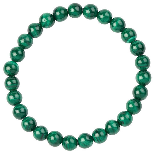 Malachite Bead Bracelet - Crystal Nest