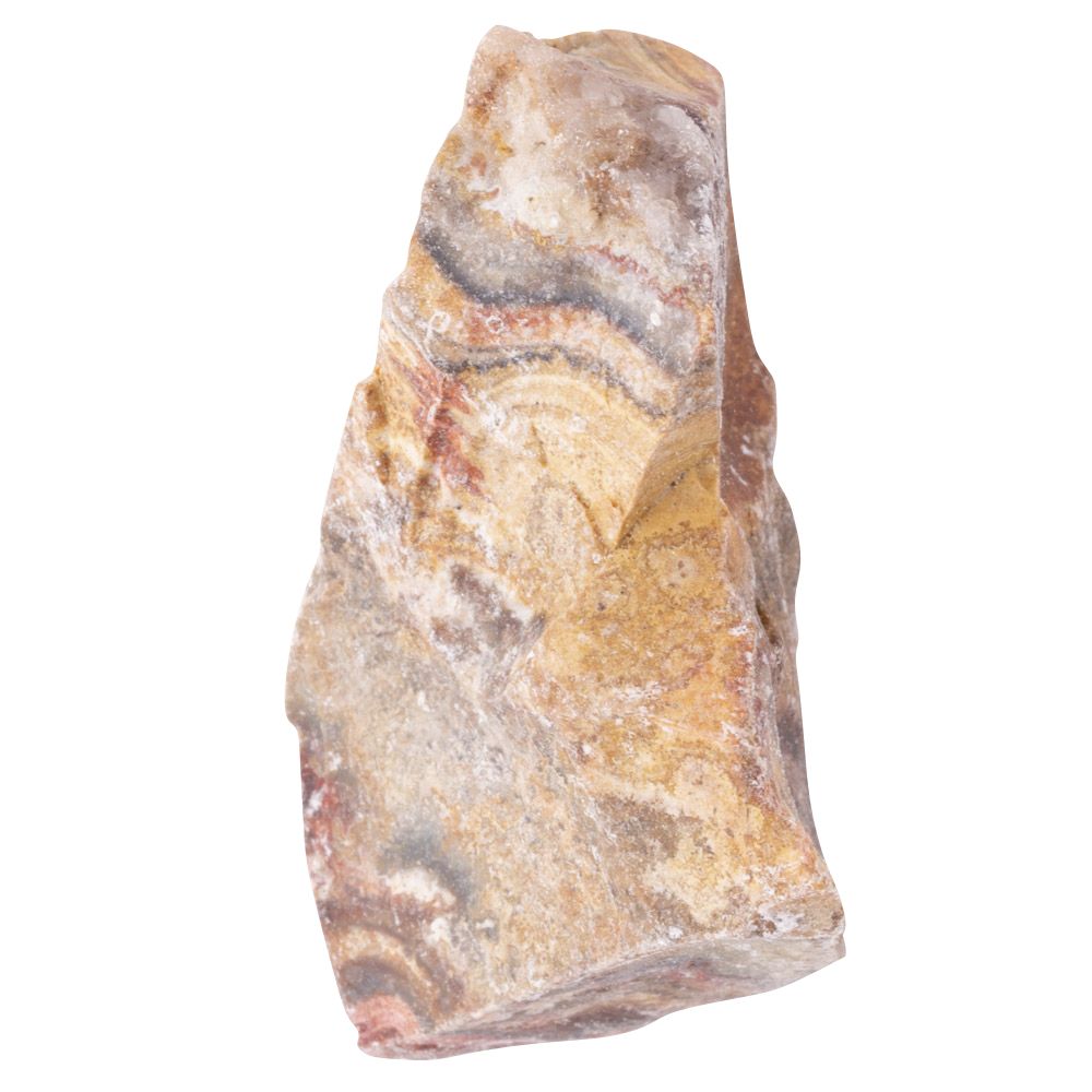 Crazy Lace Agate Raw Crystal | Large - Crystal Nest