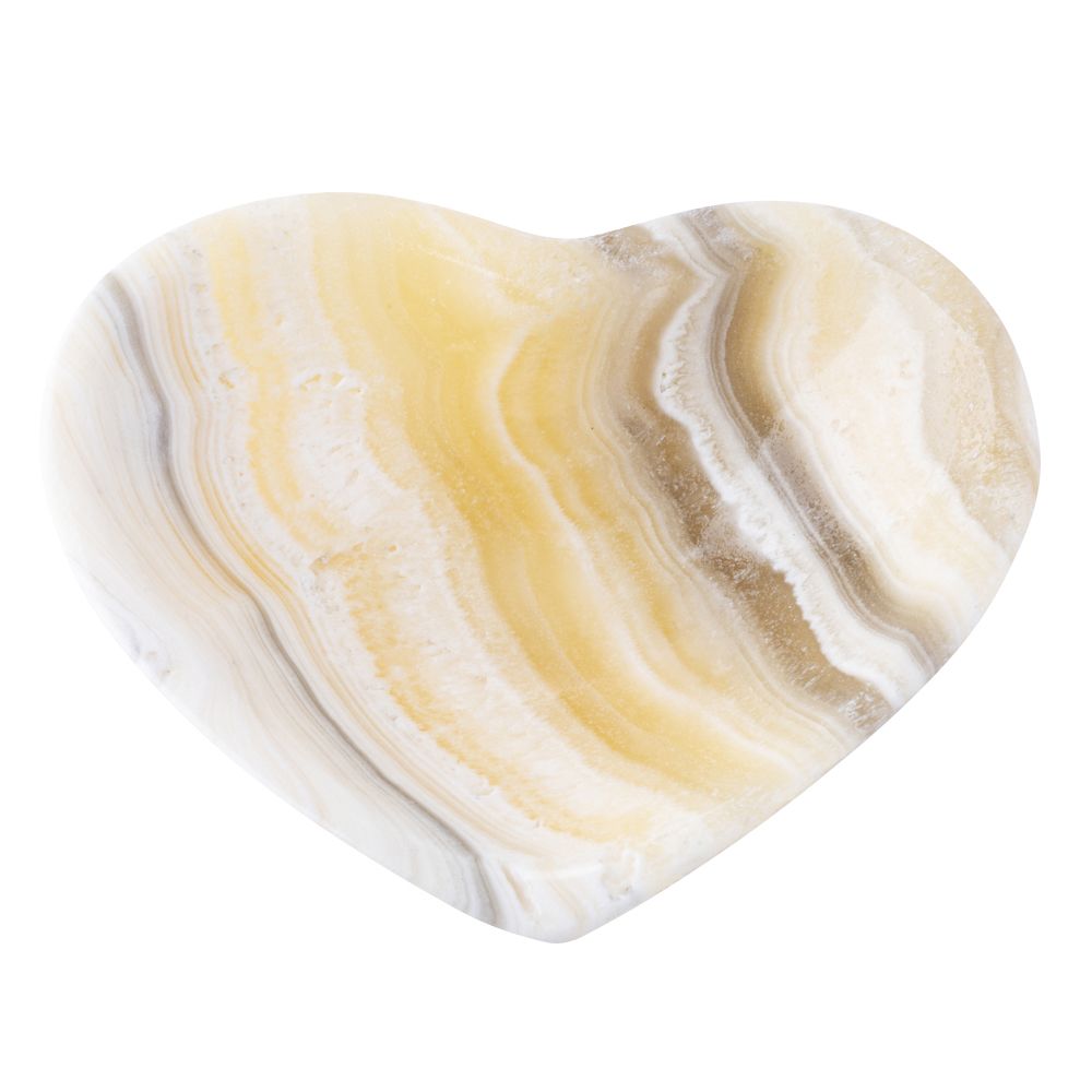 Zebra Onyx Heart Bowl - Crystal Nest