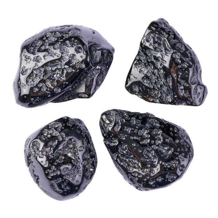 Tektite Tumblestone - Large - Crystal Nest