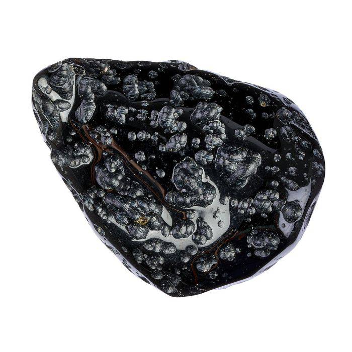 Tektite Tumblestone - Large - Crystal Nest