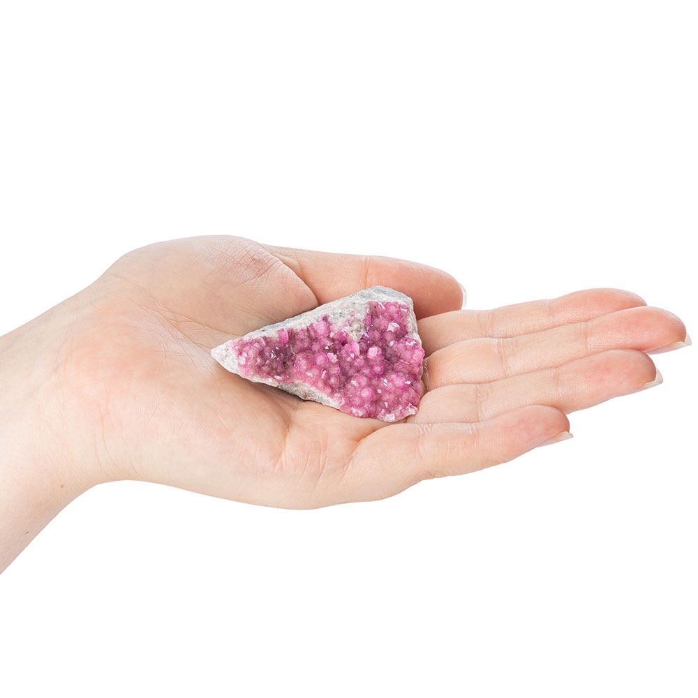 Cobalto Calcite Druzy Crystal | Pink Calcite for Love & Emotional Healing