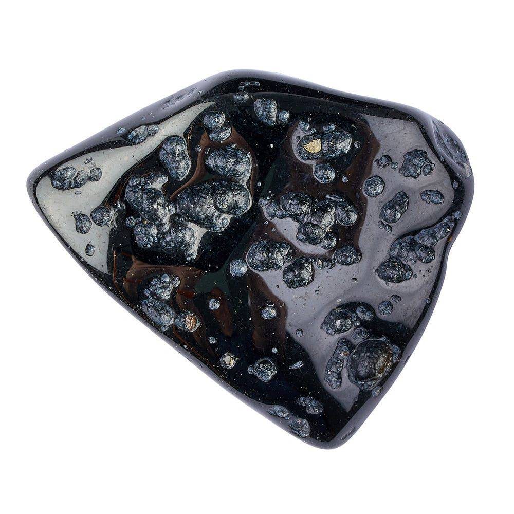 Tektite Tumblestone - Medium - Crystal Nest