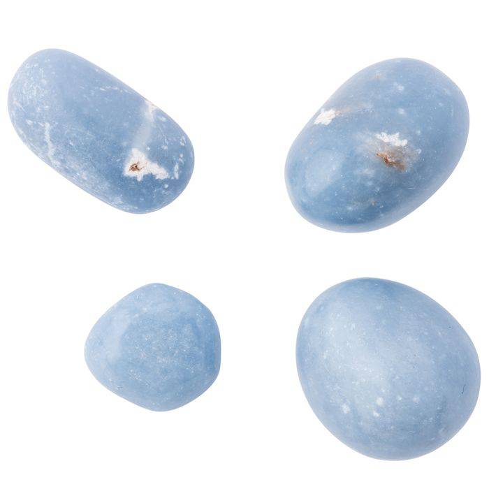 Angelite Tumblestone - Small - Crystal Nest