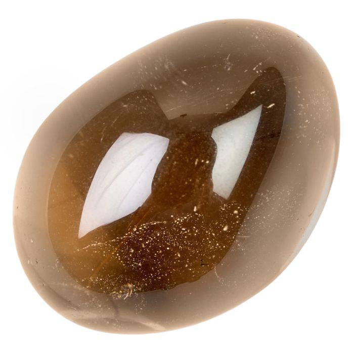 Smoky Quartz Tumblestone - Small - Crystal Nest