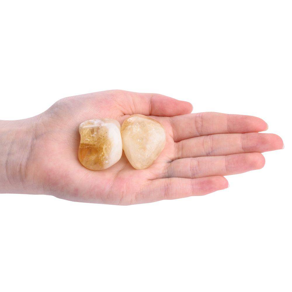 Citrine Tumblestone - Large - Crystal Nest