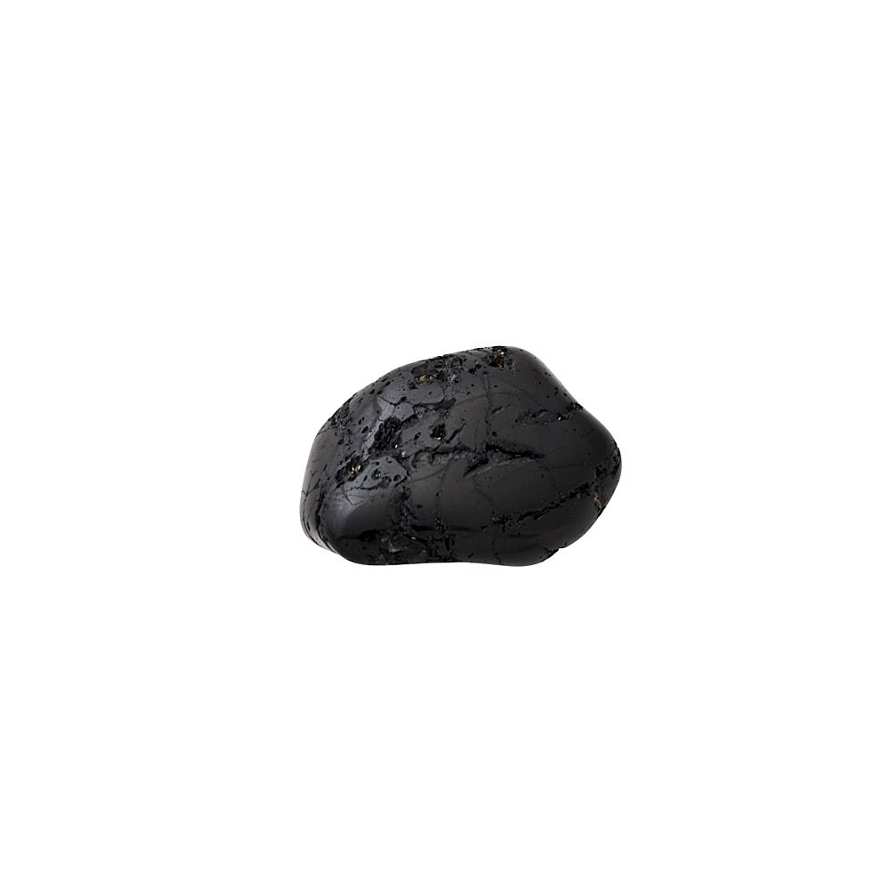 Black Tourmaline Tumblestone - Medium - Crystal Nest