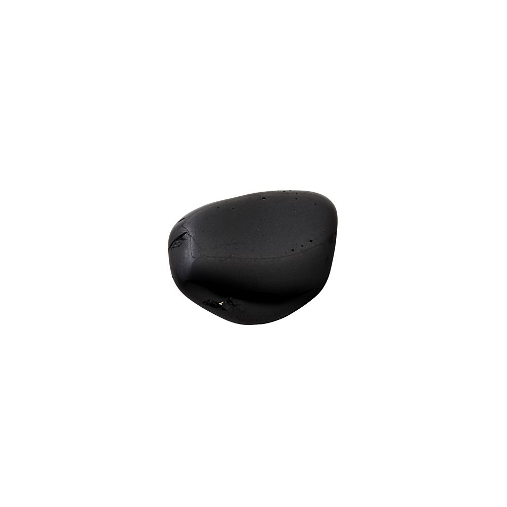 Black Tourmaline Tumblestone - Medium - Crystal Nest