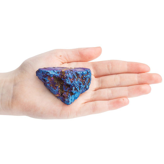 Aura Druzy Crystal Clusters - Crystal Nest