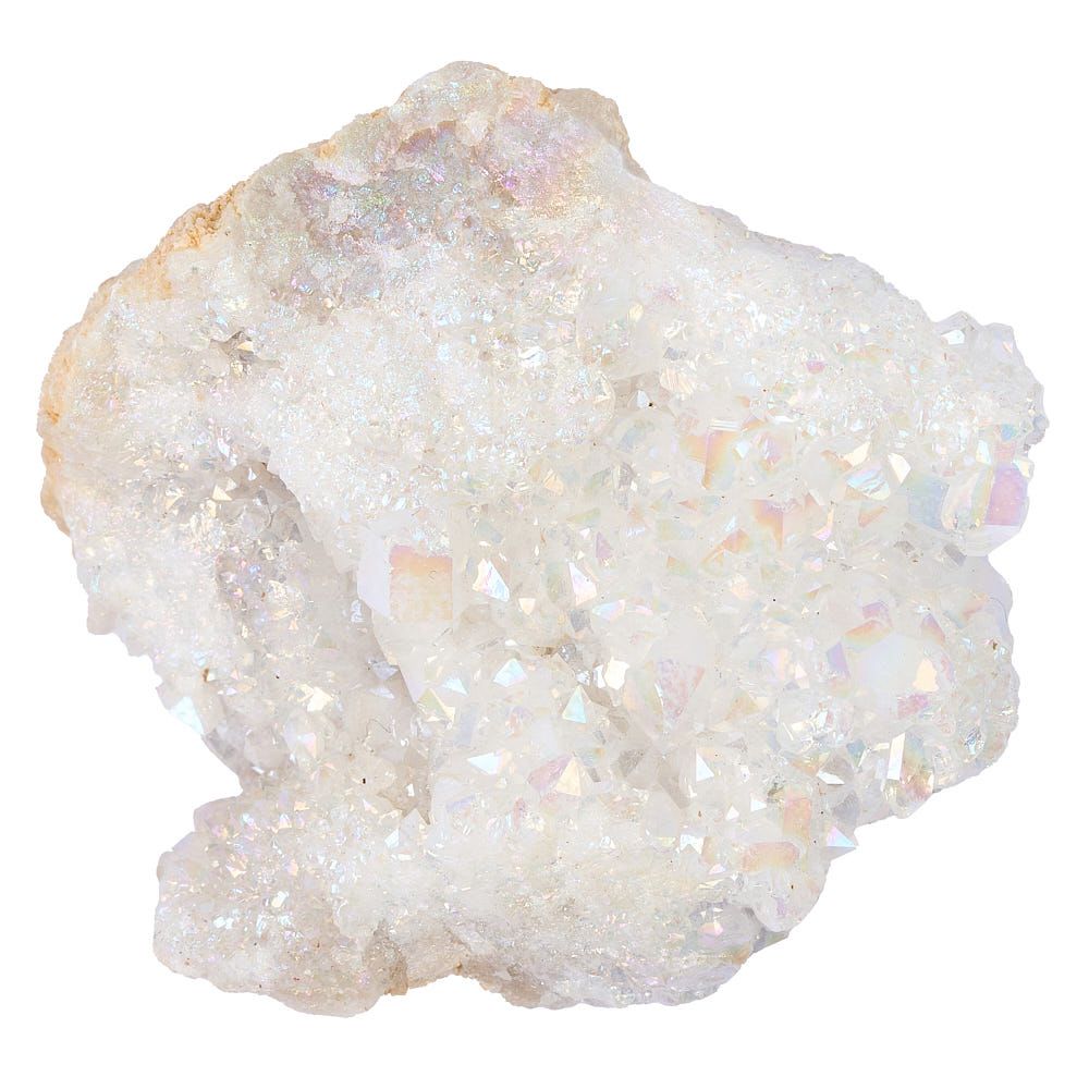 Aura Druzy Crystal Clusters - Crystal Nest