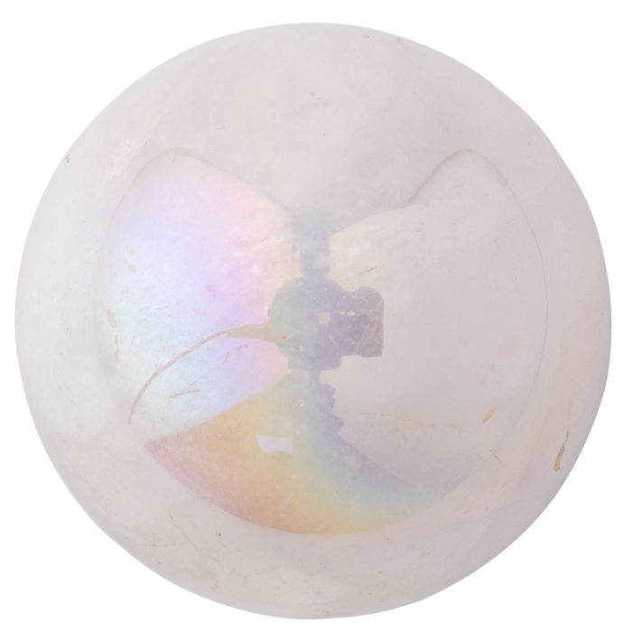Rose Aura Quartz Mini Sphere - Crystal Nest