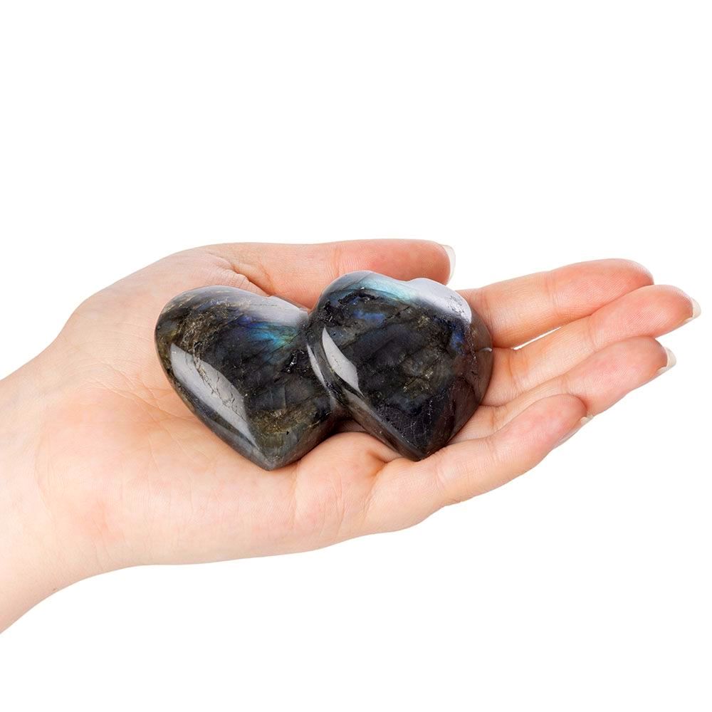 Labradorite Friendship Heart - Crystal Nest