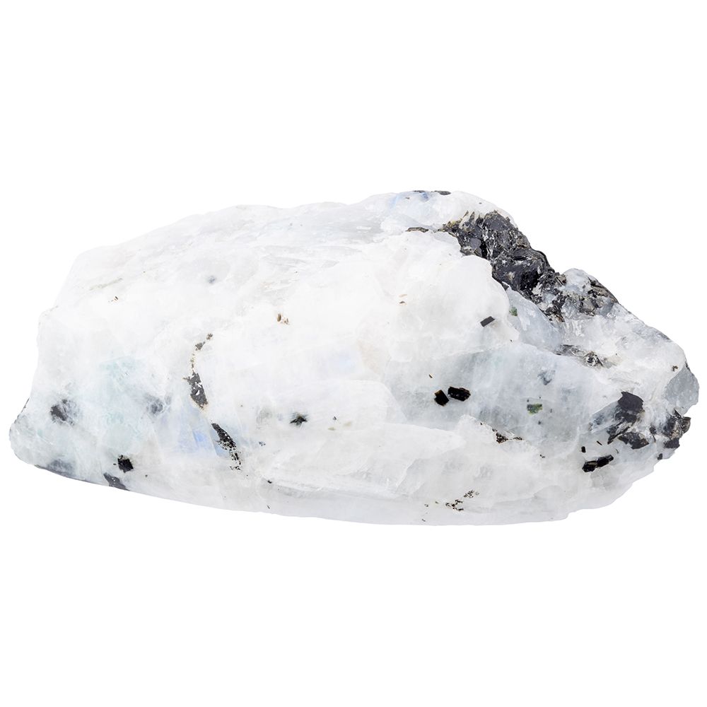 Rainbow Moonstone | One Sided Polished Crystal Cluster - Crystal Nest