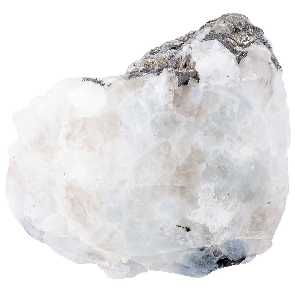 Rainbow Moonstone | One Sided Polished Crystal Cluster - Crystal Nest