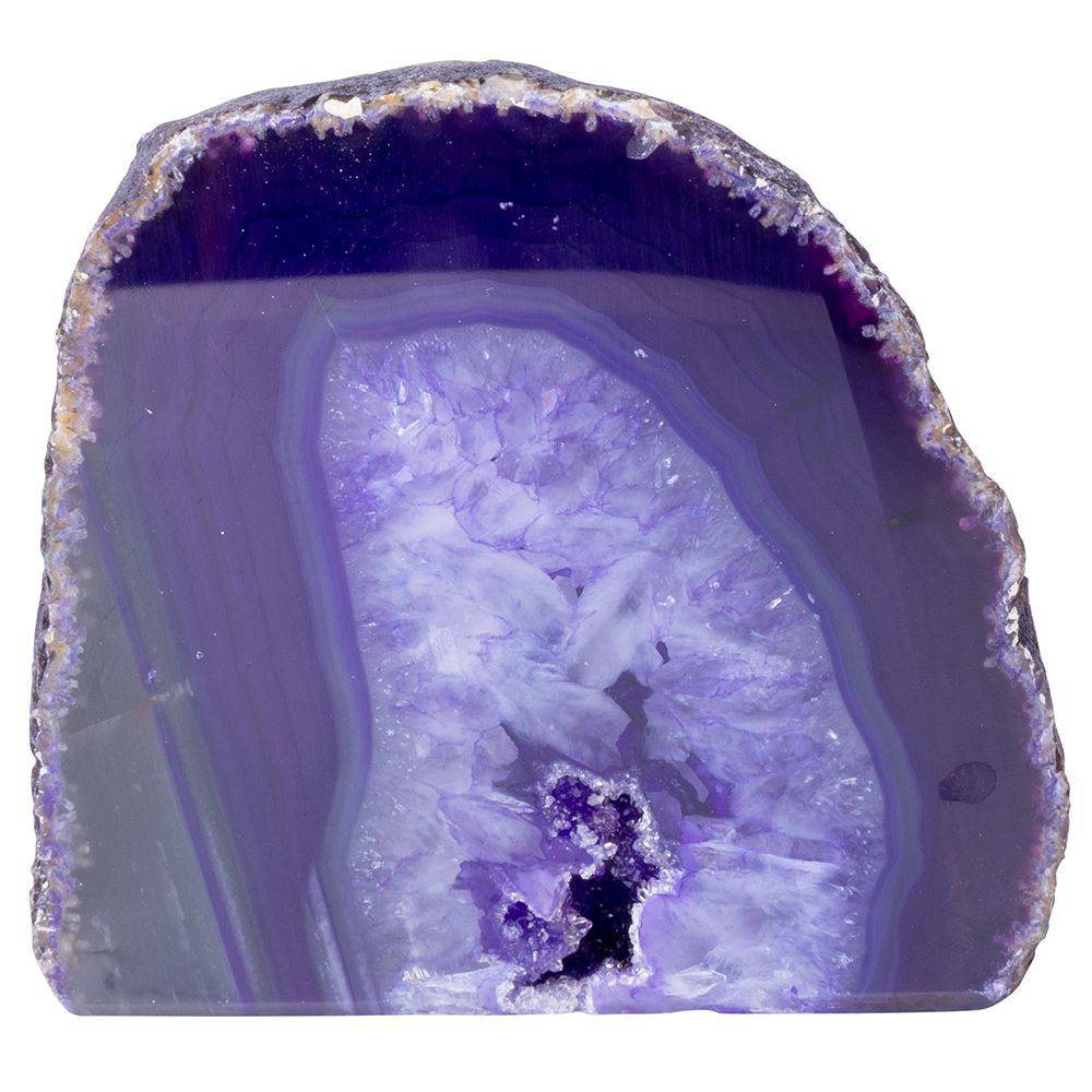 Purple Agate Incense Holder - Crystal Nest