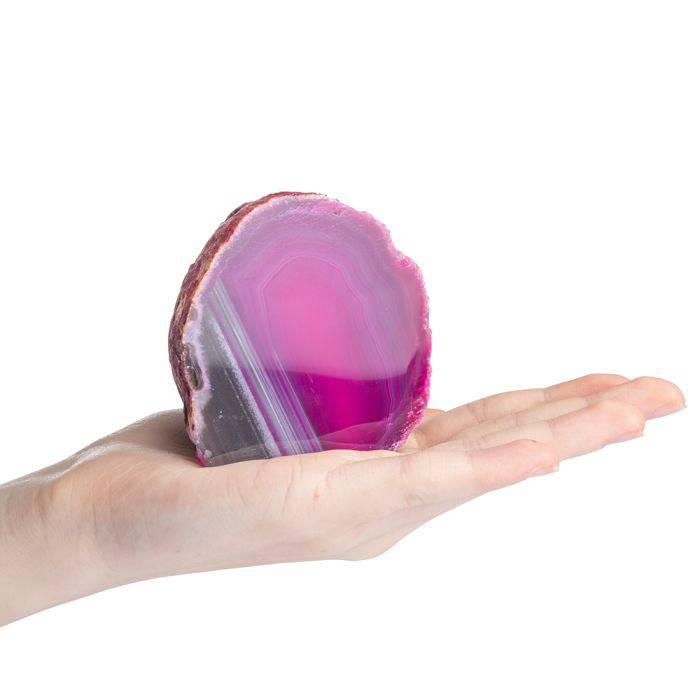 Pink Agate Incense Holder - Crystal Nest