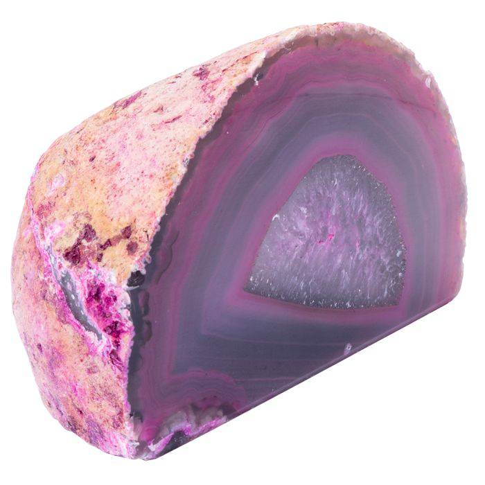 Pink Agate Incense Holder - Crystal Nest