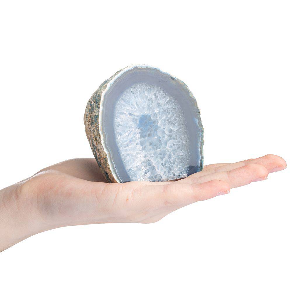 Blue Agate Incense Holder - Crystal Nest