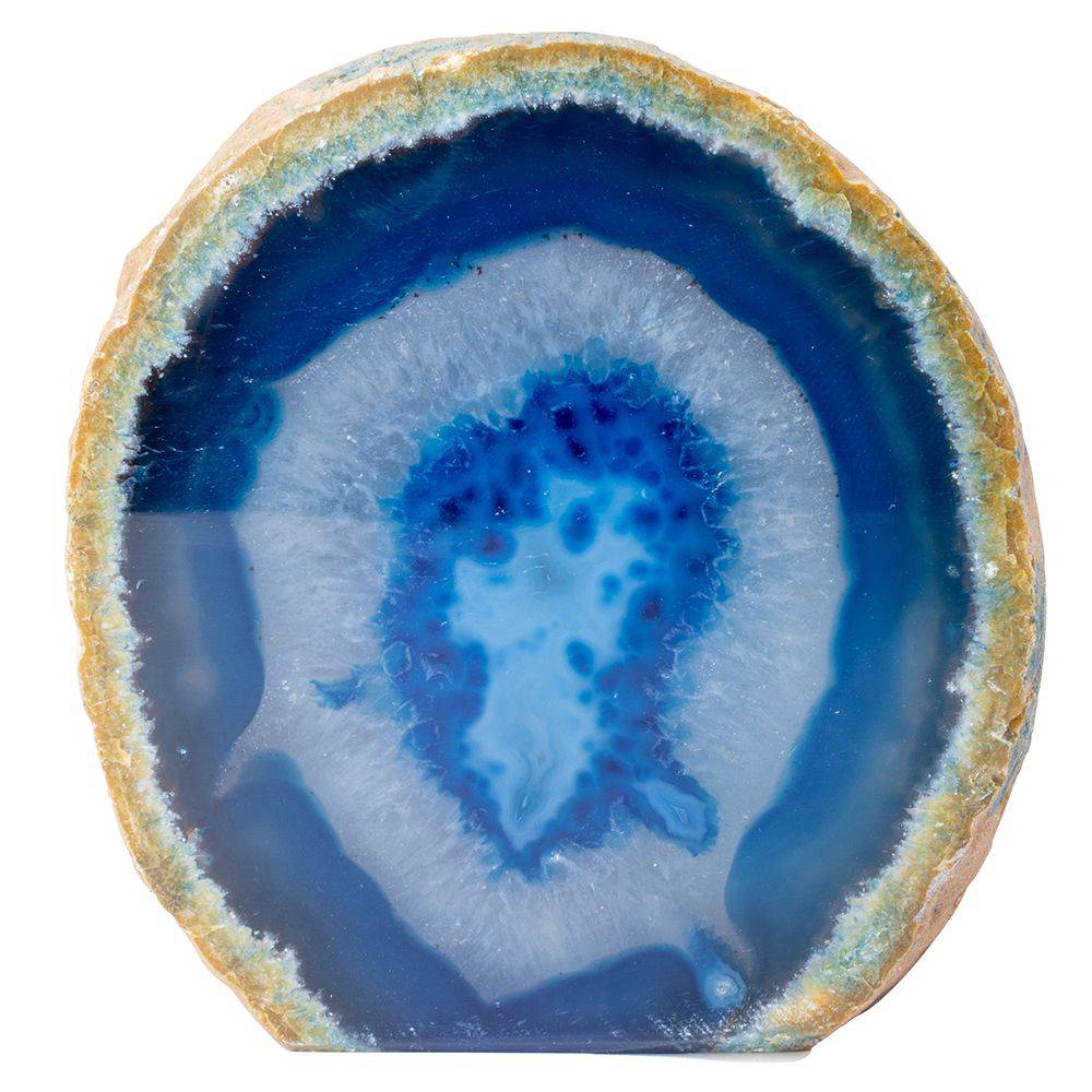 Blue Agate Incense Holder - Crystal Nest