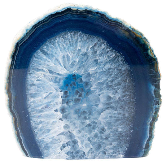 Blue Agate Incense Holder - Crystal Nest