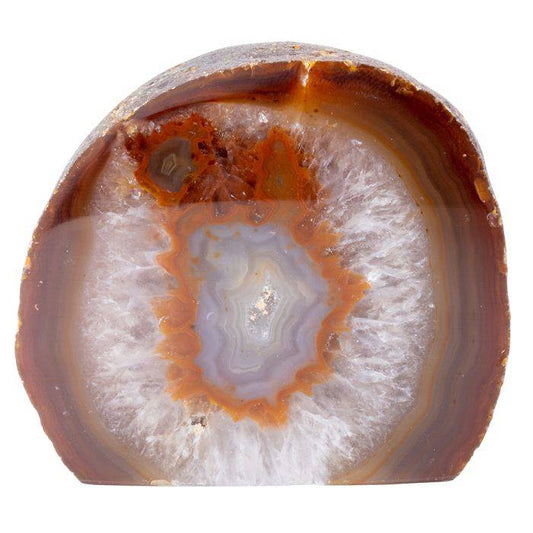 Natural Agate Incense Holder - Crystal Nest