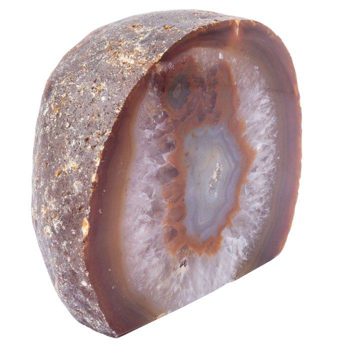 Natural Agate Incense Holder - Crystal Nest