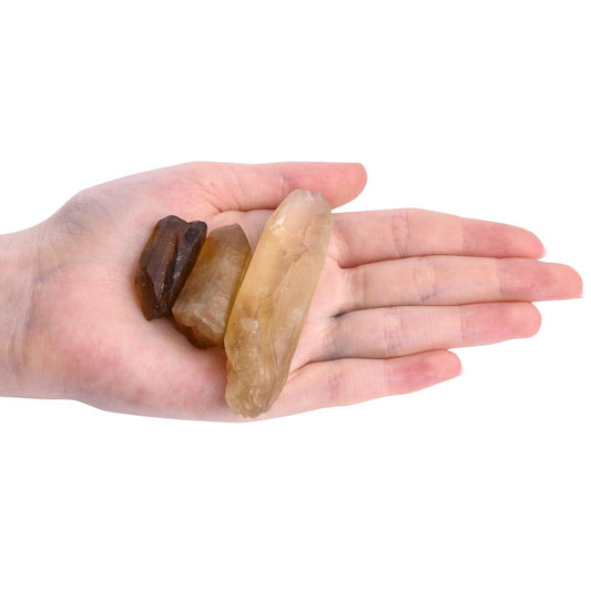 Natural Rough Citrine | Mixed Sizes & Shapes | 250g & 500g Bags - Crystal Nest