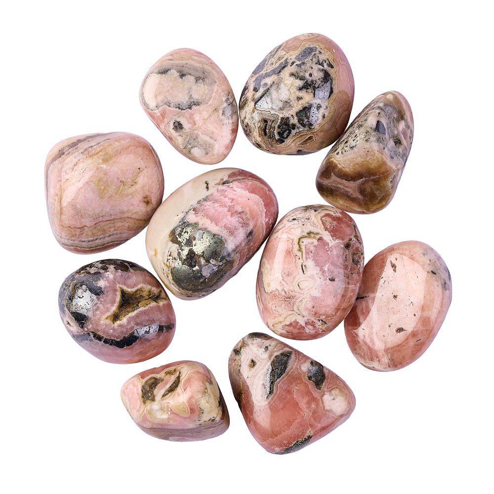 Rhodochrosite Tumblestone - Small - Crystal Nest
