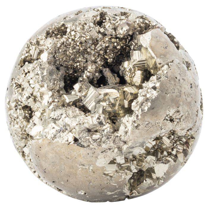 Pyrite Sphere - Small - Crystal Nest