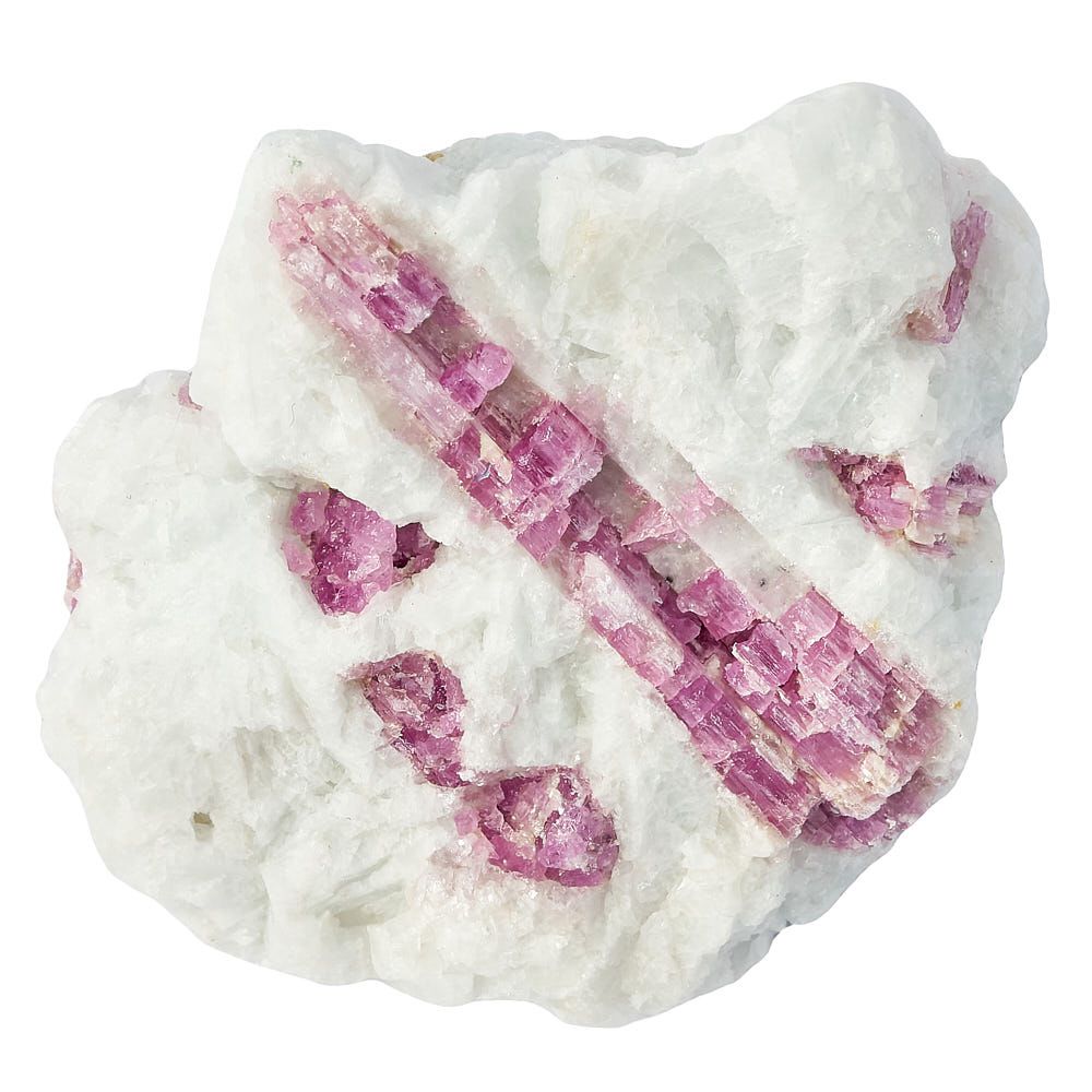 Raw Pink Tourmaline - Crystal Nest