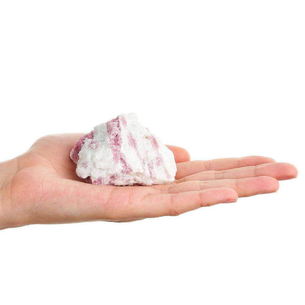 Raw Pink Tourmaline - Crystal Nest