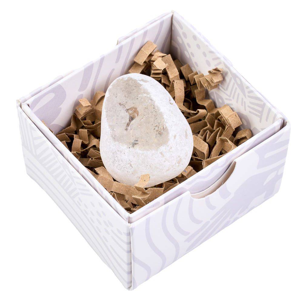 Quartz Dragon Eggs in Gift Box - Crystal Nest