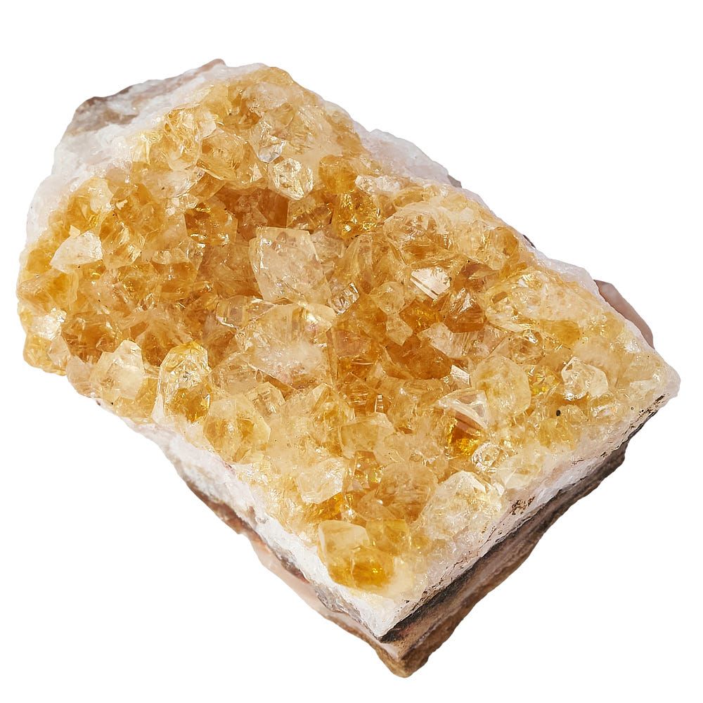Mini Citrine Cluster - Crystal Nest
