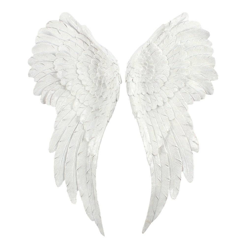 Pair of Large Glitter Angel Wings - Crystal Nest