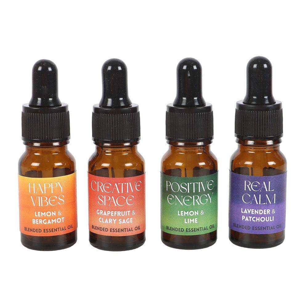 The Happy Collection Blended Essential Oil Set - Crystal Nest