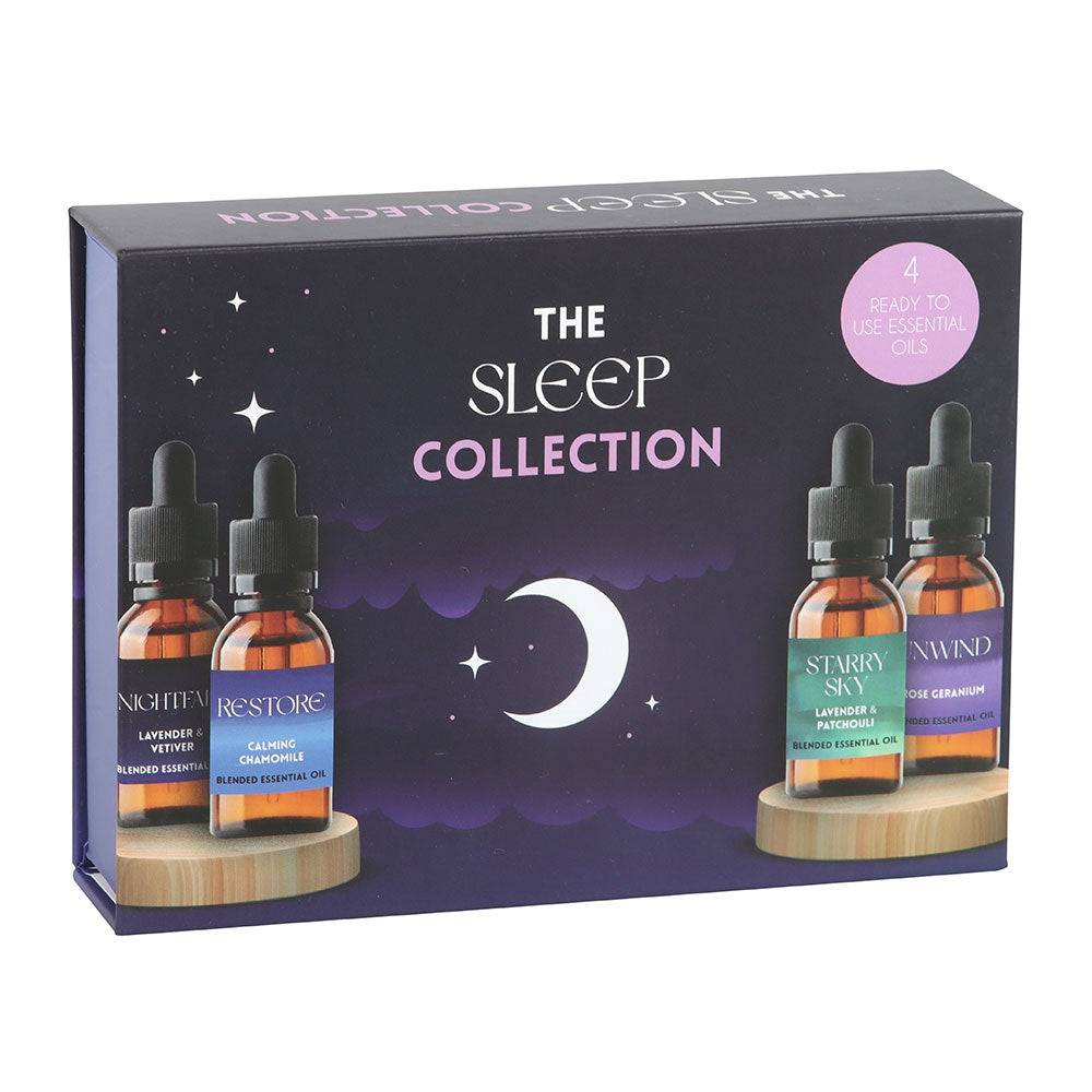 The Sleep Collection Blended Essential Oil Set - Crystal Nest
