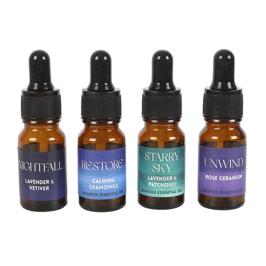 The Sleep Collection Blended Essential Oil Set - Crystal Nest