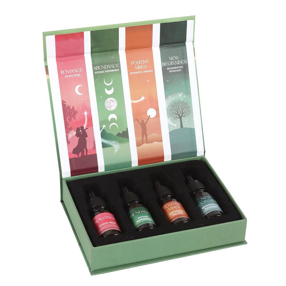 The Manifestation Collection Blended Essential Oil Set - Crystal Nest