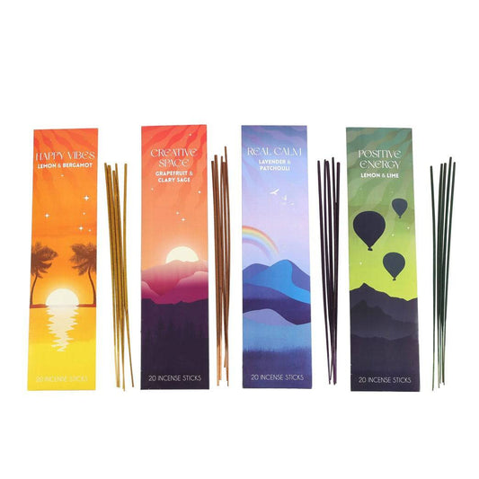 The Happy Collection Incense Stick Set - Crystal Nest